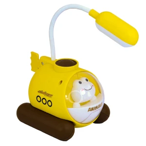 چراغ مطالعه رومیزی قورباغه زرد Q106