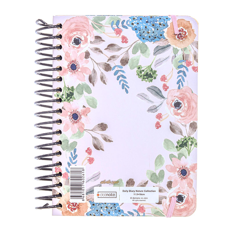 سالنامه 1402 پالتویی طرح طبیعت سفید دات نوت (1)