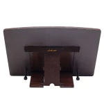 کتابیار چوبی طرح چرم قهوه ای تیره بهنود (5)