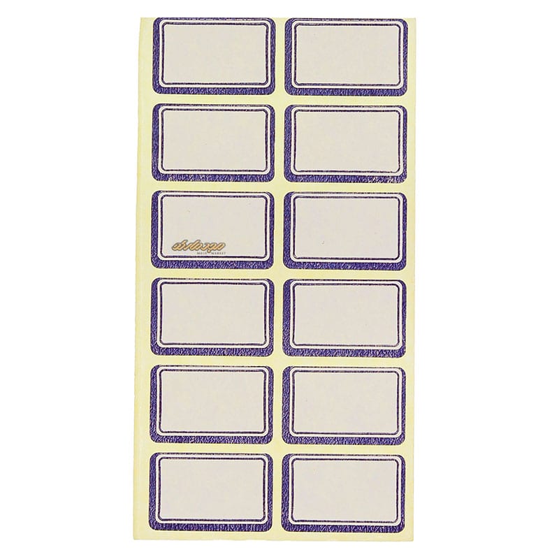 لیبل 32*19 میلی متری دور آبی