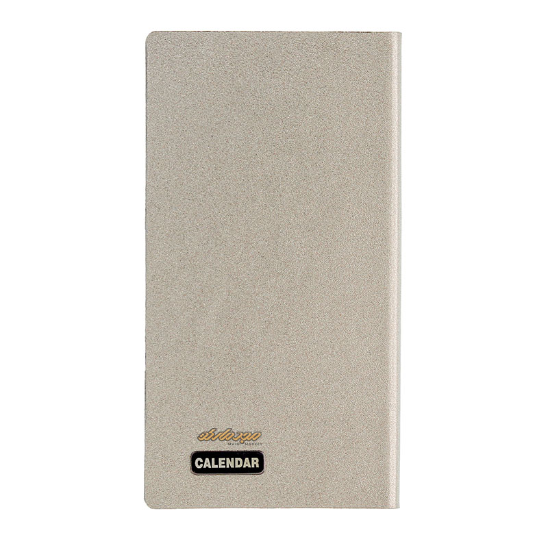 تقویم جیبی 1402 بژ جلد نرم کلیپس Clips