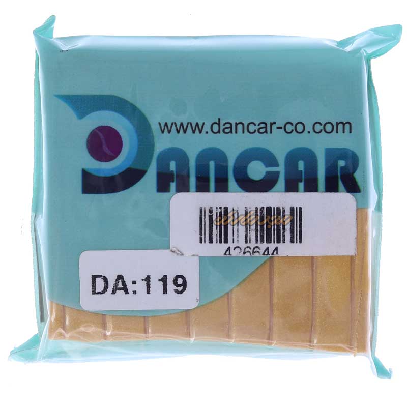 خمیر فیمو پلیمری حرارتی طلایی متالیک کد 119 دانکار