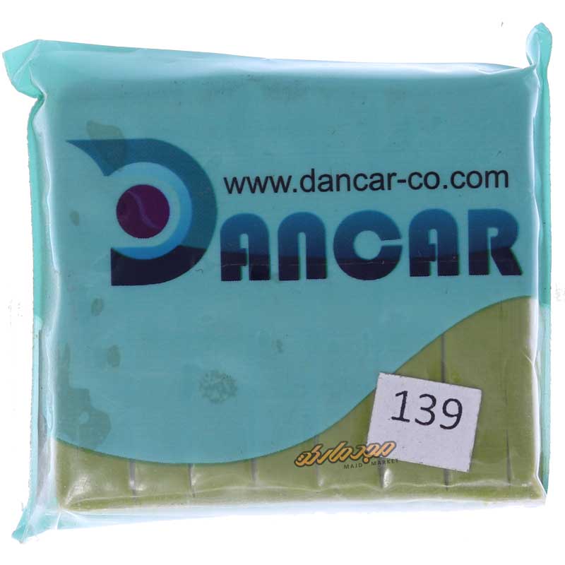 خمیر فیمو پلیمری حرارتی سبز کد 139 دانکار