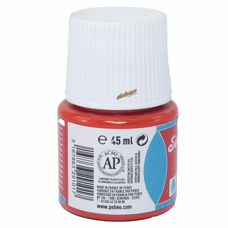 رنگ پارچه ترنسپرنت نارنجی 101 (BRIGHT ORANGE) ستا کالر پ ب او PEBEO (2)