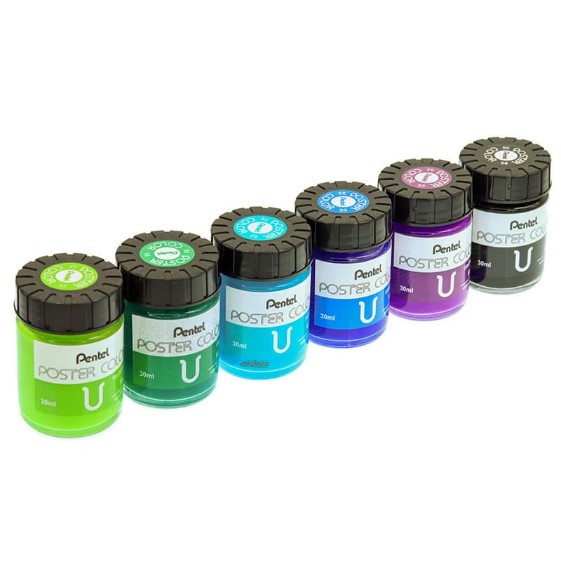 گواش 12 رنگ پنتل (5)