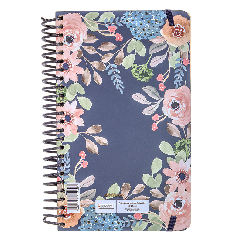 سالنامه 1402 اروپایی طرح طبیعت سرمه ای دات نوت (1)