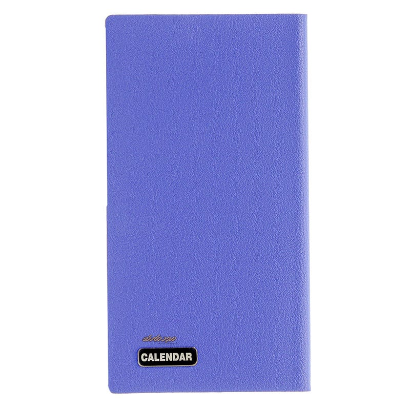 تقویم جیبی 1402 آبی جلد نرم کلیپس Clips