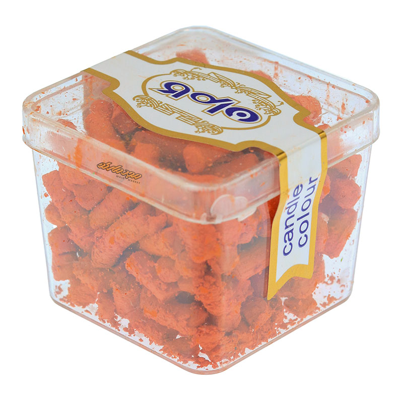 رنگدانه شمع سازی نارنجی کد 8 کامران