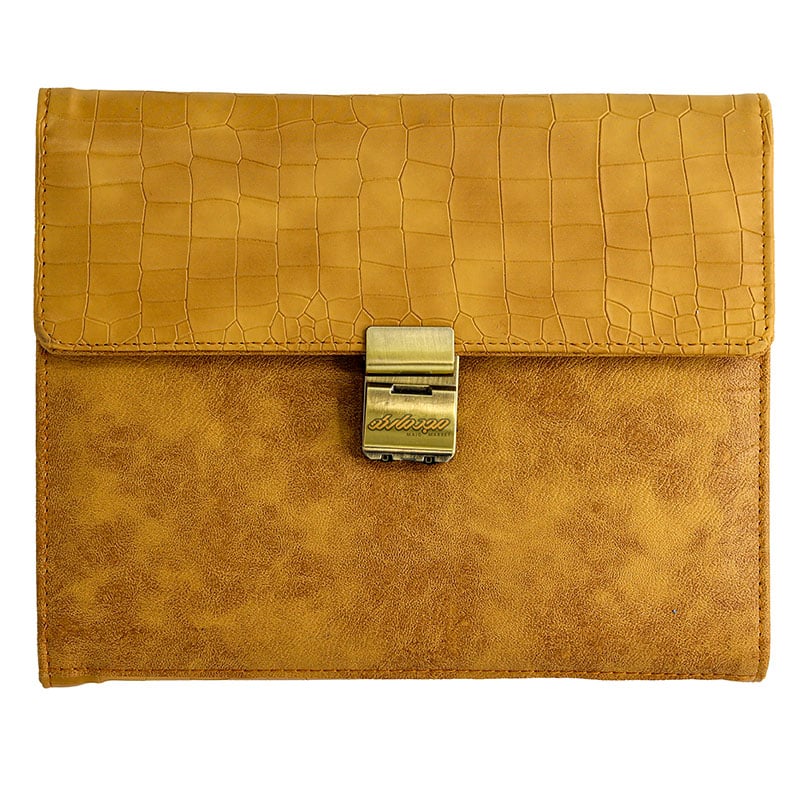 سالنامه (سررسید) 1402 کلاسوری رمزدار قهوه ای کد 247 پاسارگاد