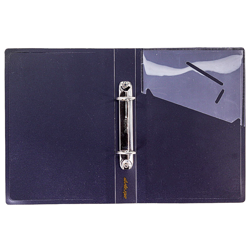 کلاسور 2 حلقه A5 مشکی 650 پاپکو (3)