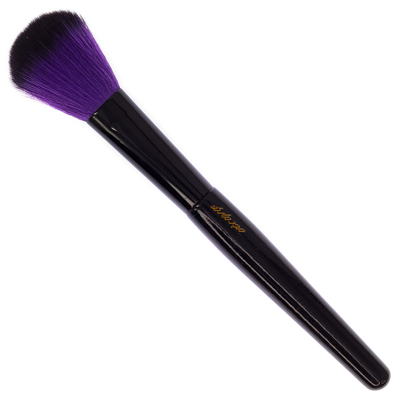 قلم مو براش دسته مشکی مو بنفش