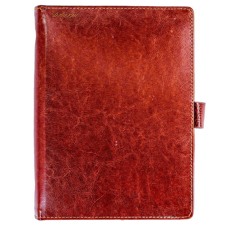 سالنامه (سررسید) 1402 کلاسوری ترمواکتیو قهوه ای تیره کد241 پاسارگاد (2)