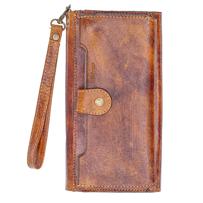 کیف چرم مدیران دسته رنگی قهوه ای FENDI (4)