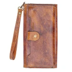 کیف چرم مدیران دسته رنگی قهوه ای FENDI (4)