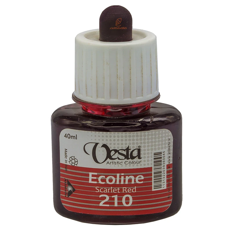 اکولین قرمز سیر (Scarlet Red) کد 210 وستا VESTA