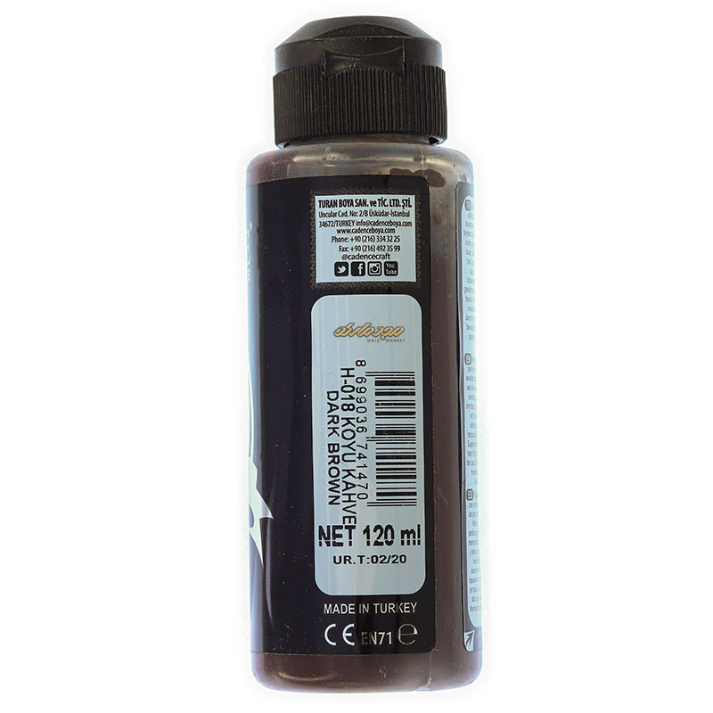 رنگ مولتی سورفیس DARK BROWN کد H018 کادنس (1)