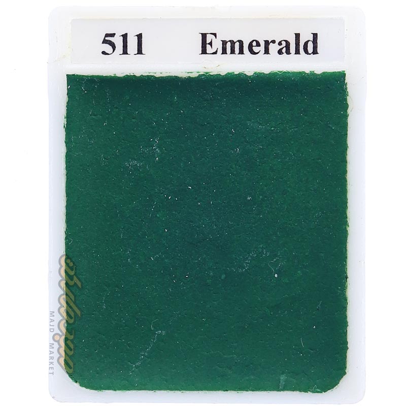 قرص آبرنگ سبز زمردی (Emerald) کد 511 آقامیری