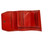 کیف پول کوچک زنانه چرم قرمز دیاکو (4)