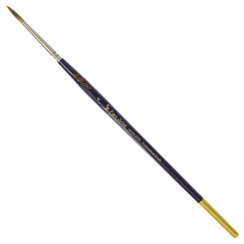 قلم مو سرگرد دسته بلند سری 3000 پارس آرتیست04