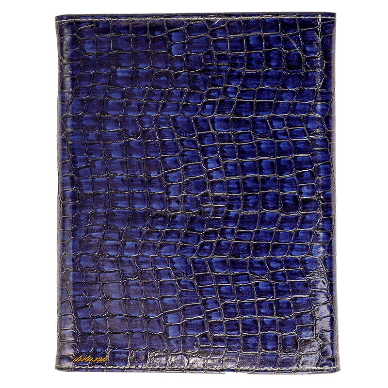 سالنامه (سررسید) 1402 کلاسوری رمزدار الیگیتور سرمه ای کد 248 پاسارگاد (2)