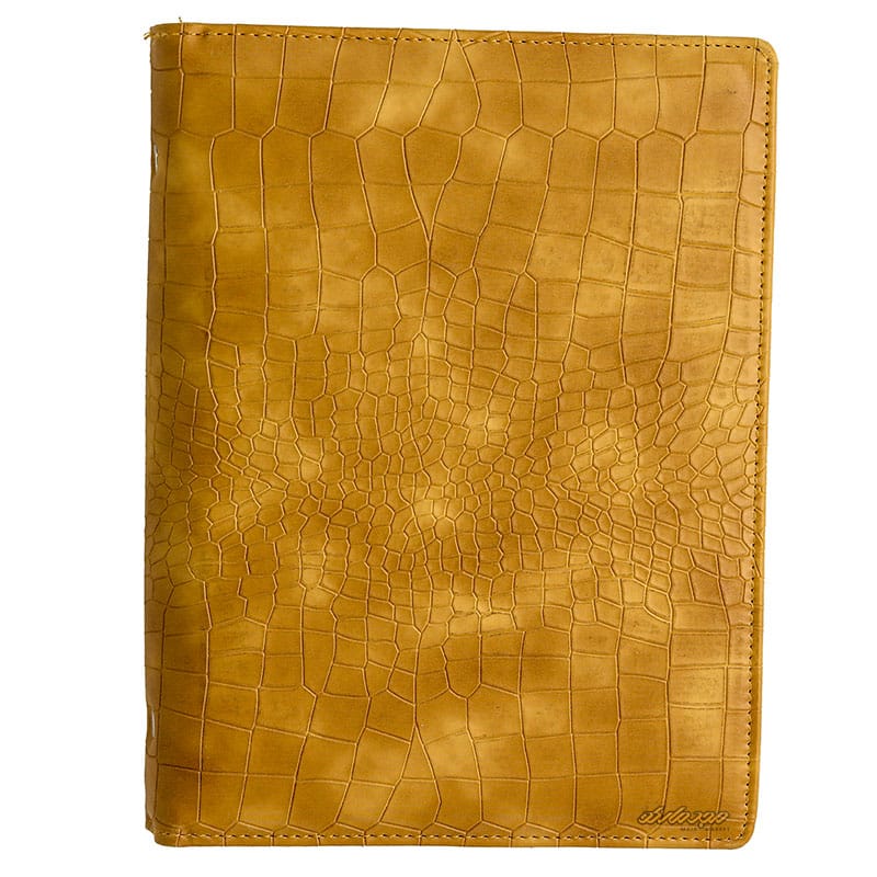 سالنامه (سررسید) 1402 کلاسوری دور دوخت شکلاتی کد 238 پاسارگاد (2)