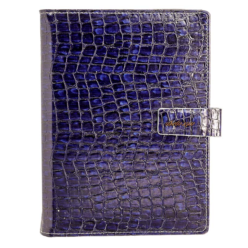 سالنامه (سررسید) 1402 کلاسوری الیگیتور سرمه ای کد 246 پاسارگاد