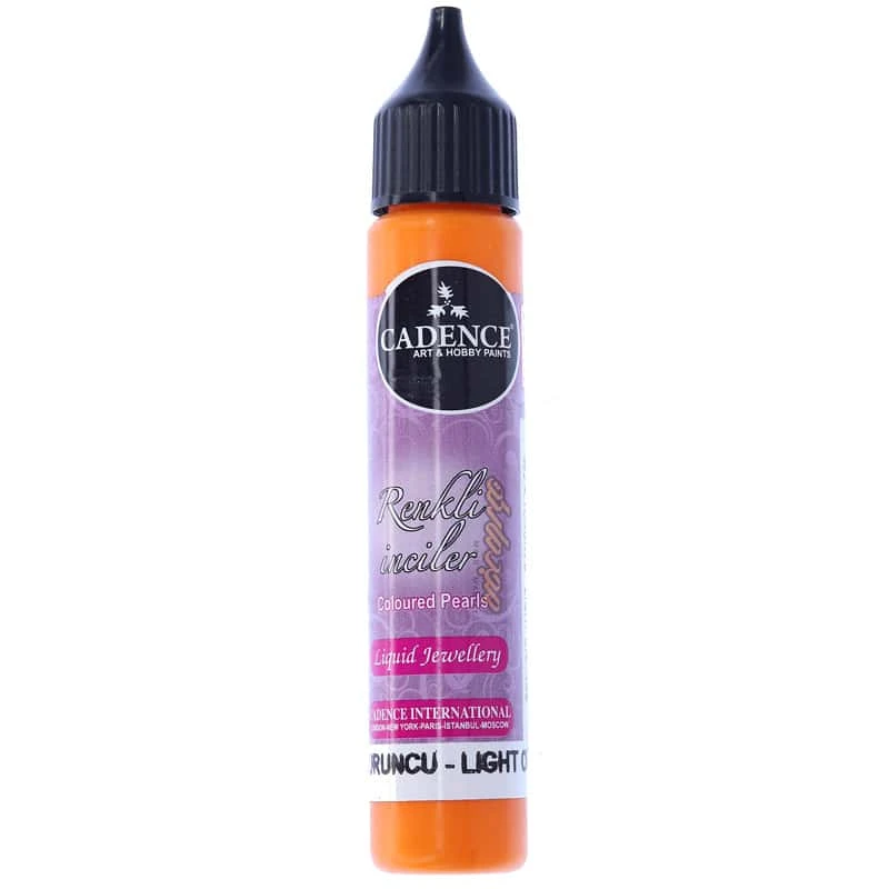 دورگیر نگینی (نقطه کوبی) نارنجی LIGHT ORANGE کد 552 کادنس (1)