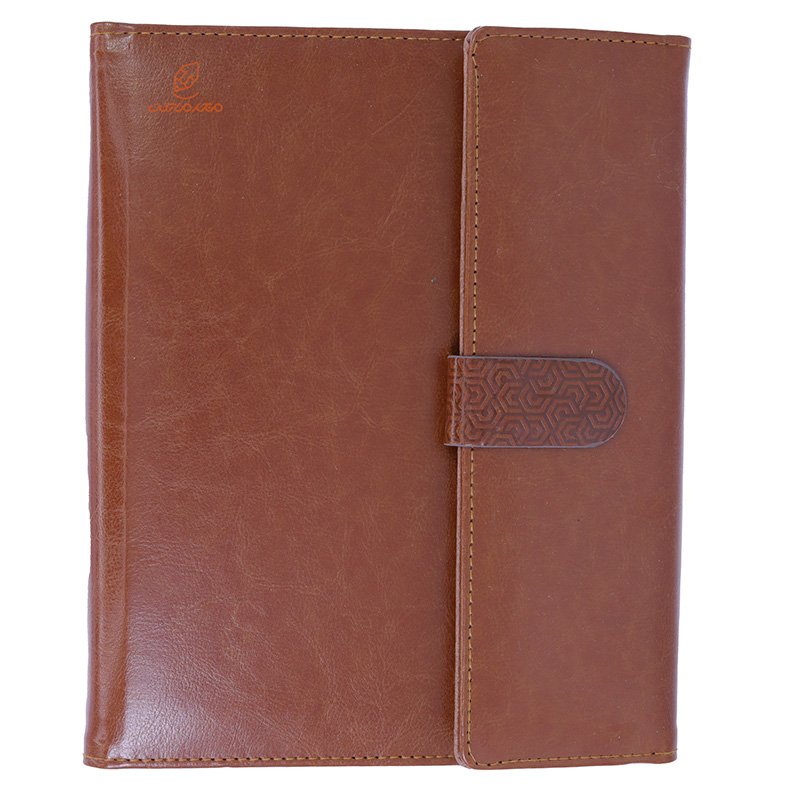 سالنامه (سررسید) 1402 کلاسوری ترمواکتیو قهوه ای کد 245 پاسارگاد