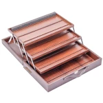 جعبه چوبی مداد رنگی 150 رنگ رزا (5)