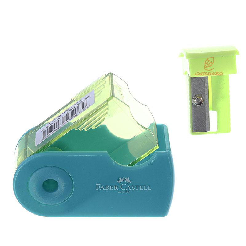تراش اسلیو مینی تک سوراخ سبز فابرکاستل FABERCASTELL (2)