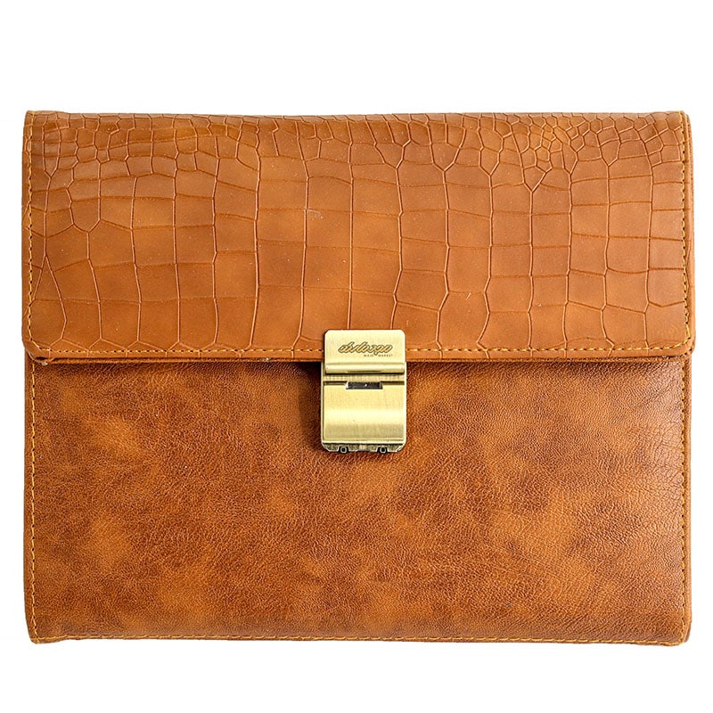 سالنامه (سررسید) 1402 کلاسوری رمزدار شکلاتی کد 247 پاسارگاد