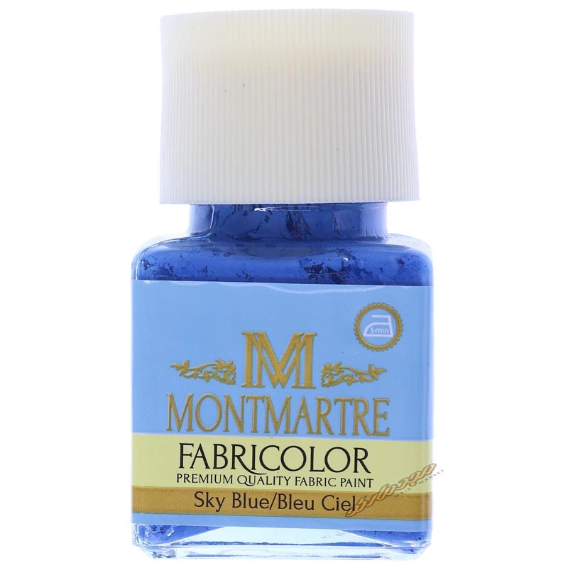 رنگ پارچه آبی آسمانی (Sky Blue) کد 41 مونمارت (1)