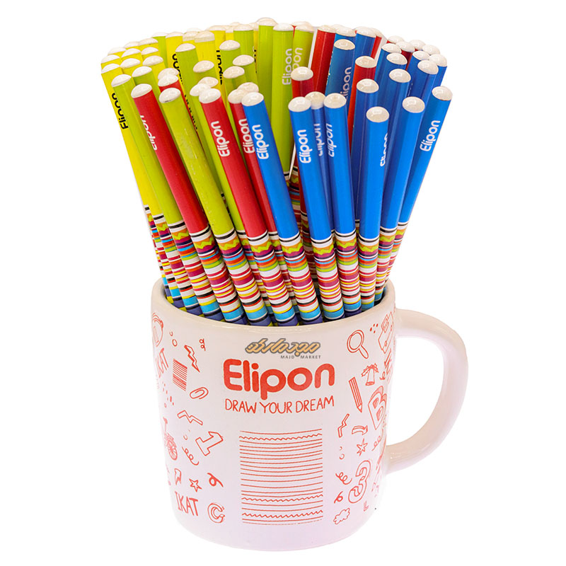 مداد مشکی + ماگ مدل IKAT الیپون (1)