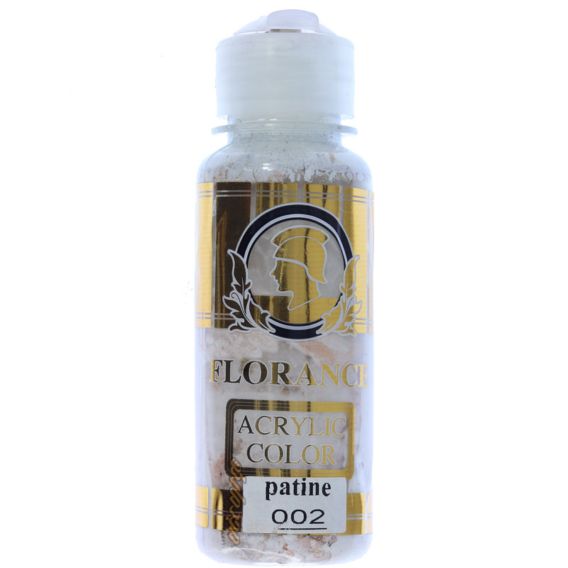 رنگ پتینه سفید شیری کد 002 فلورانس