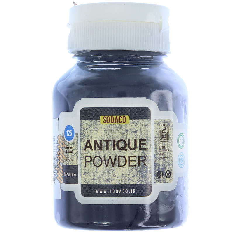 خمیر پودر کهنه کاری مشکی کد 1524 سوداکو