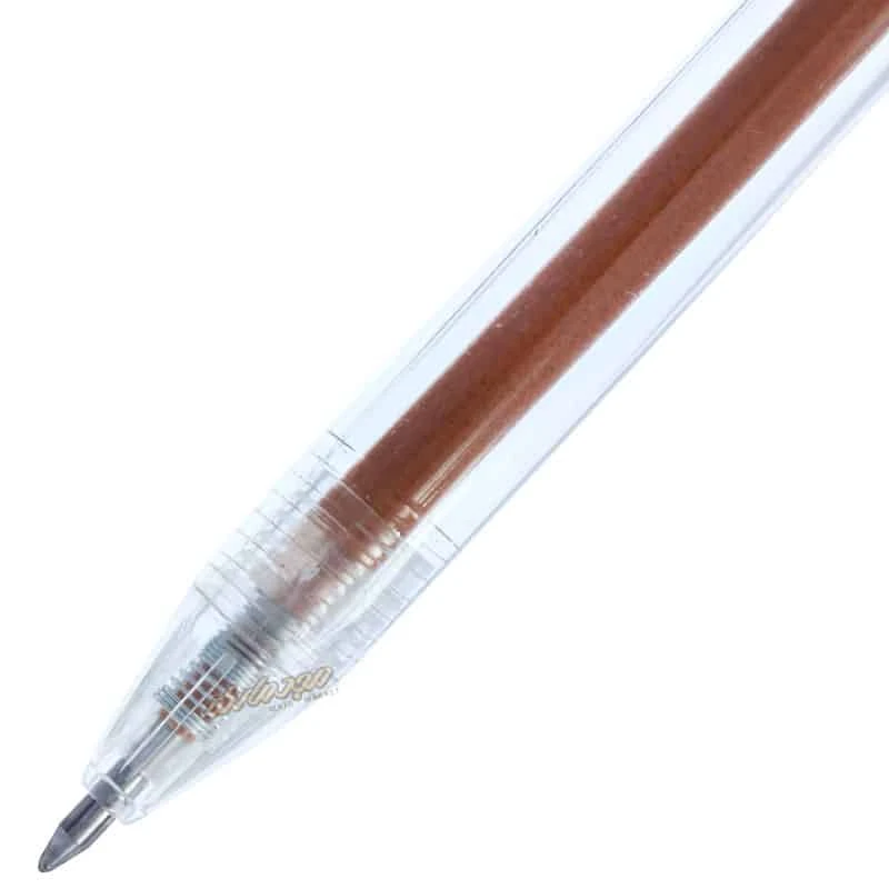 خودکار رنگی فشاری فانتزی نارنجی 2208 JIANDAN (3)