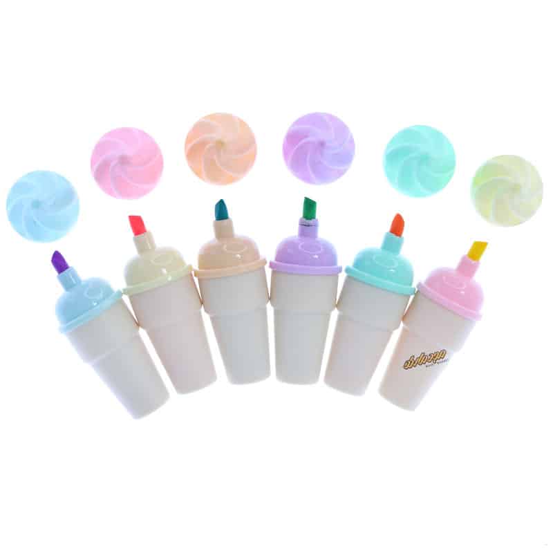 علامت زن فانتزی 6 رنگی بستنی قیفی 1708 (5)