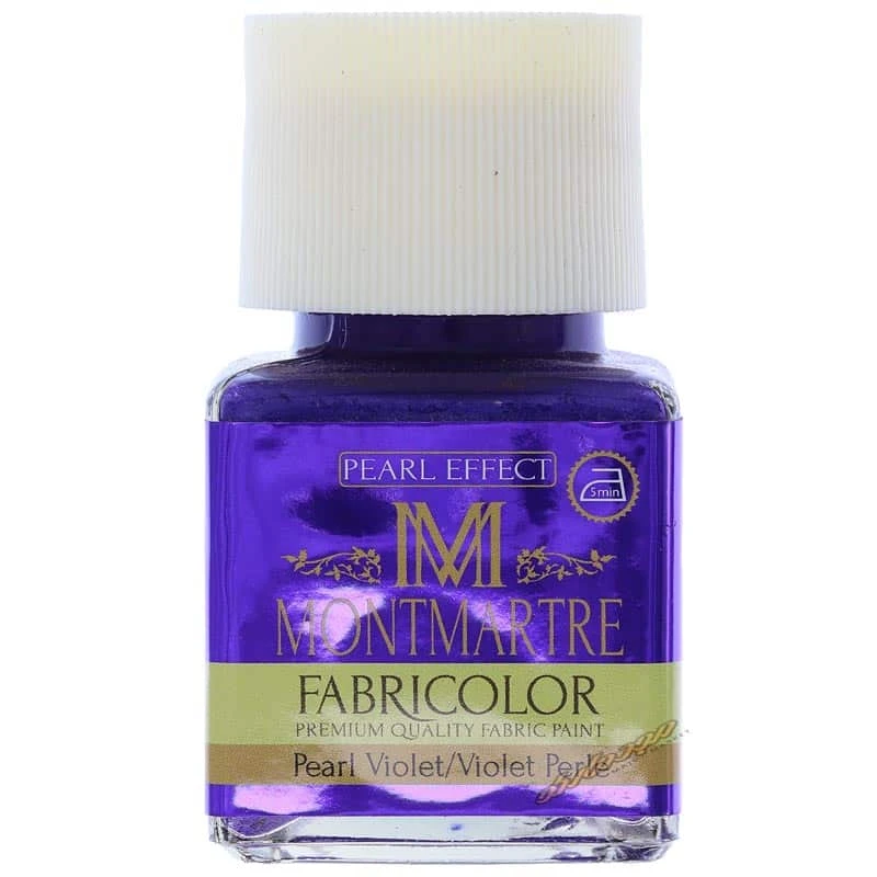 رنگ پارچه بنفش صدفی (Pearl Violet) کد 75 مونمارت (2)