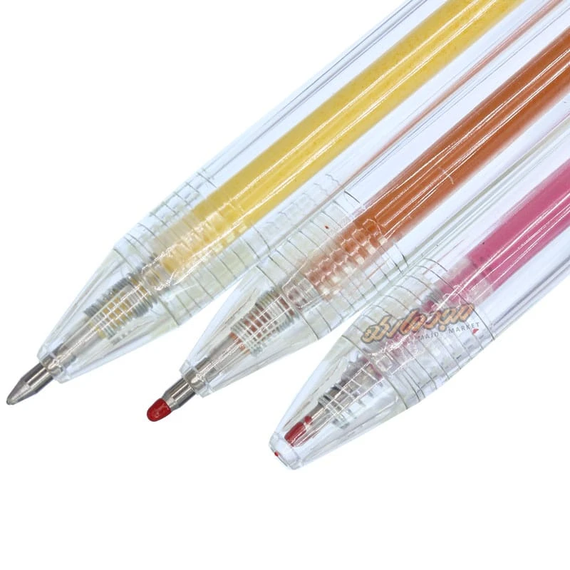 خودکار رنگی فشاری 9 رنگ فانتزی 2208 JIANDAN (1)