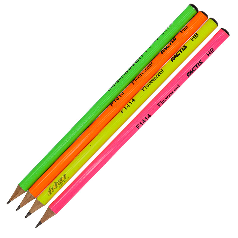 مداد مشکی 72 عددی فلورسنت F1414 فکتیس