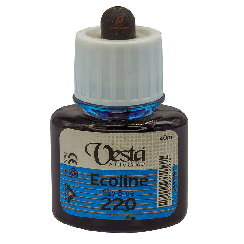 اکولین آبی آسمانی (Sky Blue ) کد 220 وستا VESTA