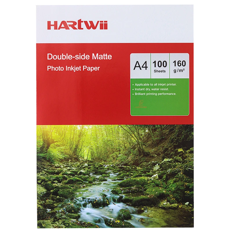 کاغذ فتو گلاسه 160 گرم هارتوی HARTWII A4 (2)