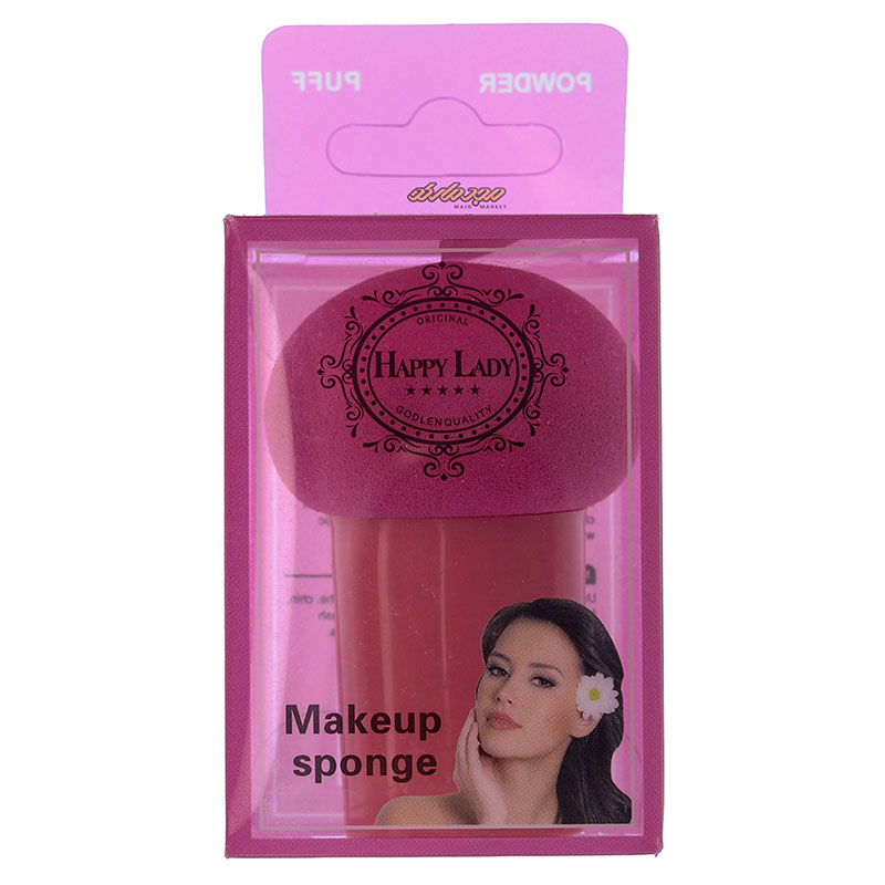 پد اسفنجی قارچی صورتی رنگ آمیزی پن پاستل (1)