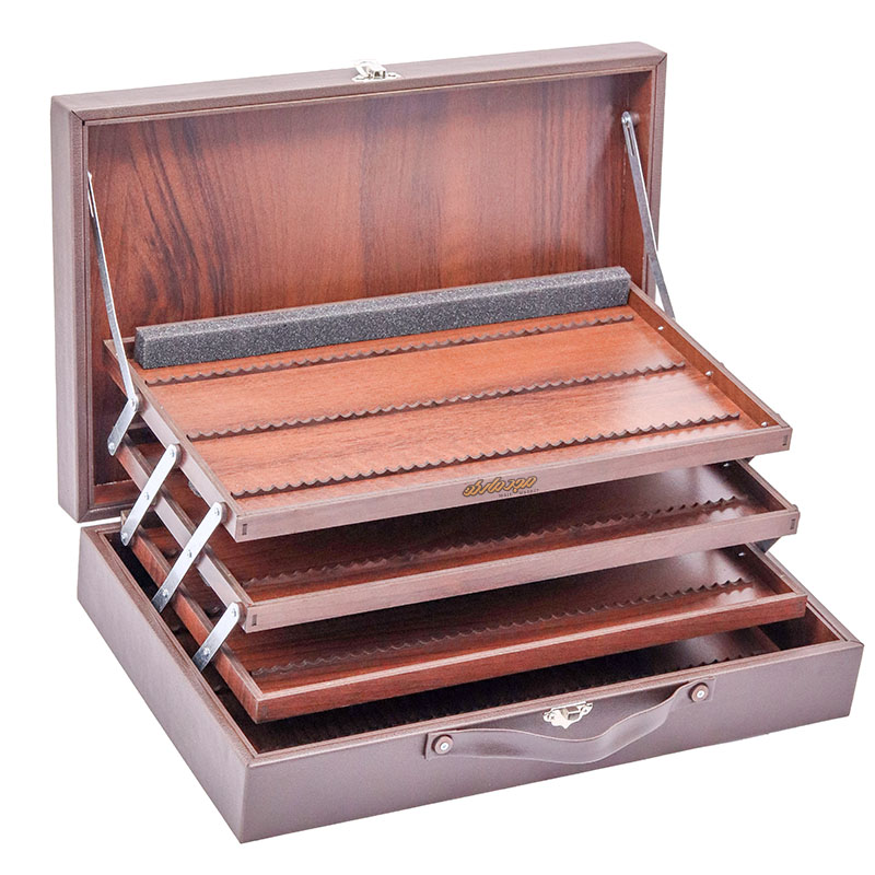 جعبه چوبی مداد رنگی 150 رنگ رزا