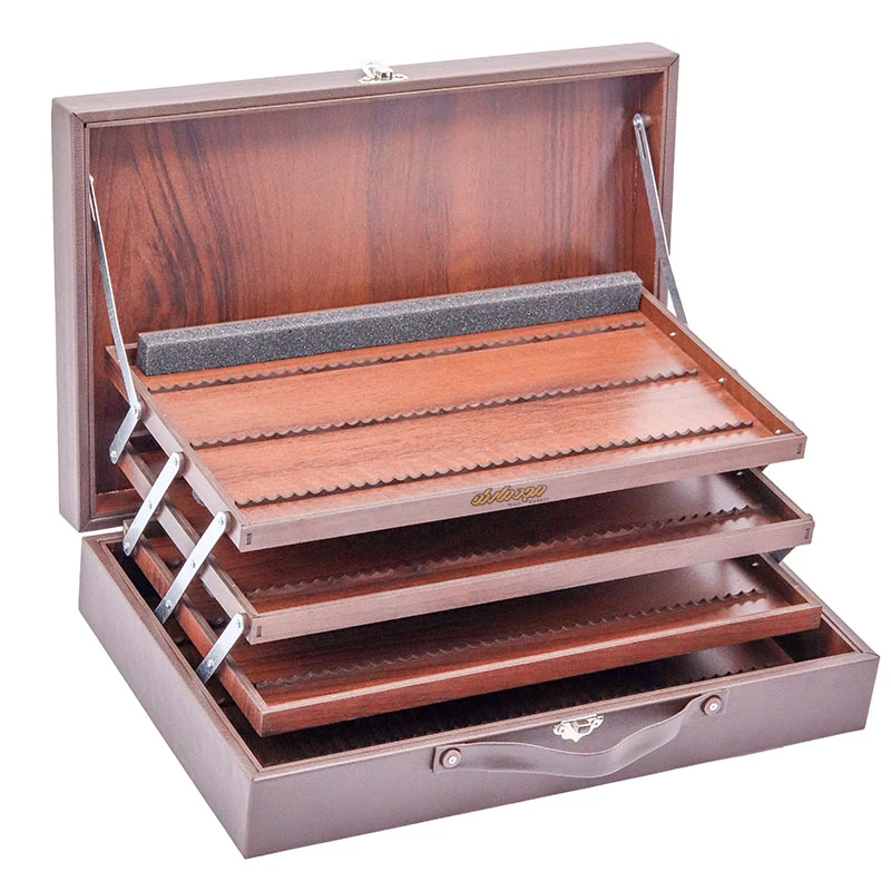 جعبه چوبی مداد رنگی 150 رنگ رزا (4)