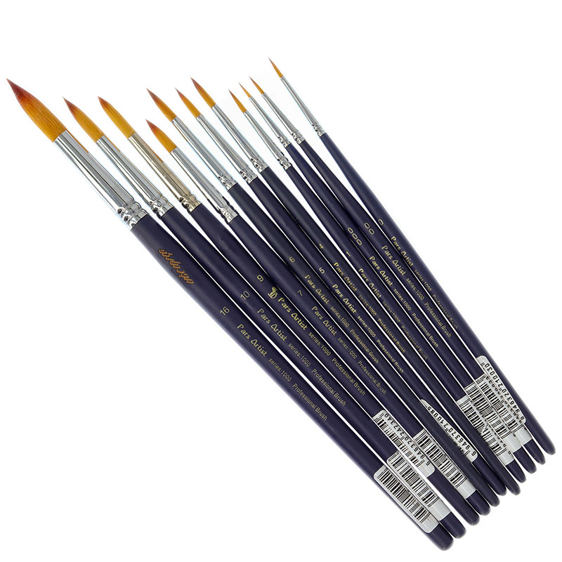 قلم مو گرد کد 1000 پارس آرتیست