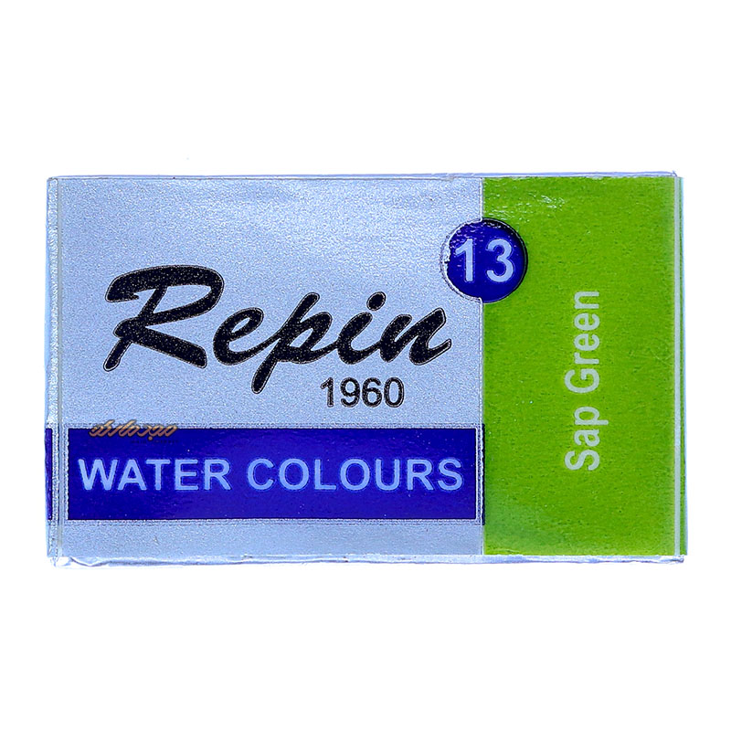 قرص آبرنگ سبز (Sap Green) کد 13 رپین