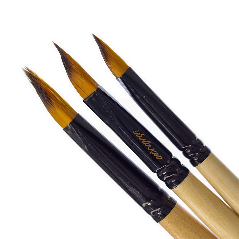 قلم مو سه گوش (مخروطی) سری 2131 پارس آرت (1)