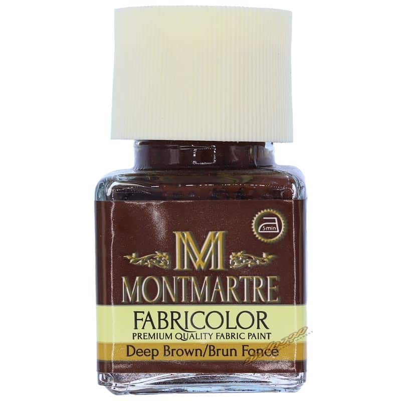 رنگ پارچه قهوه ای تیره (Deep Brown) کد 62 مونمارت