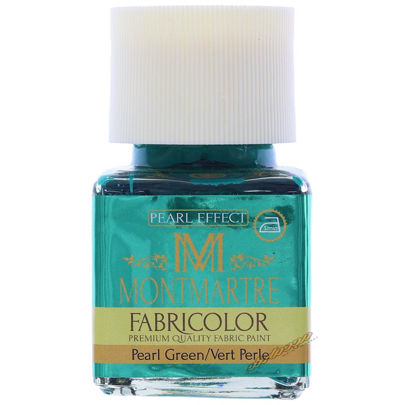 رنگ پارچه سبز صدفی (Pearl Green) کد 76 مونمارت (3)